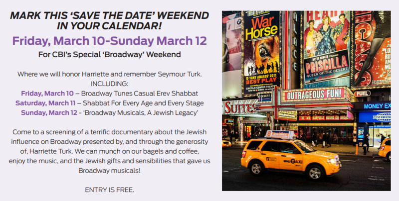 Banner Image for Broadway Casual Shabbat