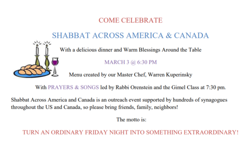 Banner Image for Shabbat Across America & Canada